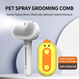 <b>Pet</b> Spray Comb RK56 Rechargeable Cat Dog Grooming <b>Brush</b> With Mist For Detangling And Removing Loose Hair - Product Image 4