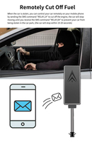 Coches ocultos en tiempo real micro rastreador localizador automático vehículo inteligente mini Dispositivo de coche seguimiento gps tracker CA003
