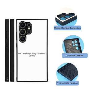 Coque de téléphone personnalisée en PC rigide pour Samsung <span class=keywords><strong>Galaxy</strong></span> A25 A35 A55 S24 Ultra, supports vierges pour sublimation DIY, coque arrière antichoc, vente en gros - Product Image 2