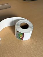 Rollo de Etiquetas Térmicas Triples Resistentes al Agua, Libres de BPA, Etiqueta de Código de Barras para Envío, Logotipo Personalizado para FBA y Logística de Mensajería