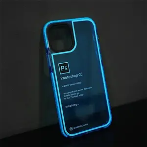 2021 Originele Ontwerp Diy Cool Ps Blauw Paars Anti-Drop Mobiele Telefoon Case Voor Iphone 13 12 11 Pro xs Max Xr 7 8Plus