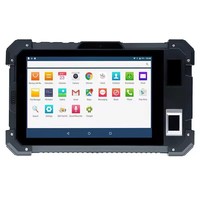 Tablette PC industrielle ECO-T88 avec écran tactile IPS de 7 pouces, scanner de codes-barres NFC, RFID, 4G, système d'exploitation Android, IP54, fonctionnement à la main, PDA