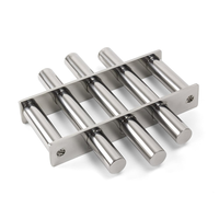 Grilles magnétiques de gril permanent d'aimant de trémie d'acier inoxydable de fournisseur de la Chine faciles à nettoyer pour les granules en plastique ou en bioplastique