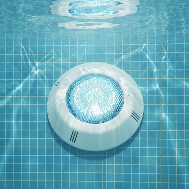 High Quality PC Hot Sell IP68 Waterproof Hotel Application Swimming Pool Led Light Remote Control 6000K Daylight 30000 Hours