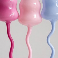 Vintage S Cup Macaron couleur cristal verre gobelet à vin fait à la main Transparent bouteille de vin rouge avec conception de torsion Unique