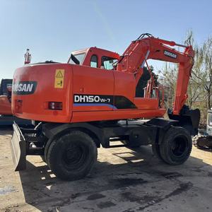 Excavadora de Ruedas Doosan DH150W-7 Usada, Excavadora Doosan de Segunda Mano de 15 Toneladas en Buen Estado - Product Image 3