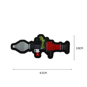 Parches Termoadhesivos de PVC 3D con Encaje de Goma de Doble Cara para Sombreros y Ropa - Accesorios para Bolsos de Exterior - Product Image 2