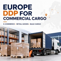Consolidación de carga LCL de China a Alemania a través de Hamburgo y Frankfurt para carga de múltiples proveedores e importadores comerciales alemanes