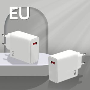 High Quality <b>USB</b> Charger Fast <b>Charging</b> 67W Type <b>C</b> Charger <b>Cable</b> <b>USB</b>-<b>C</b> Power Adapter Fast Charge Phone Charger - Product Image 2