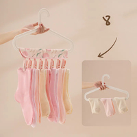 8pcs chevilles et pinces en tissu en plastique de qualité supérieure robustes et outils de suspension de linge durables pour l'utilisation de sac de salon