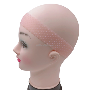 Diadema de silicona transparente Pelucas de silicona flexible Bandas de peluca antideslizantes Cómodo Sujeción fuerte en las cabezas para pelucas y frontales - Product Image 1
