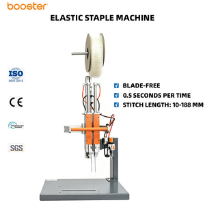 Máquina de Coser Elástica Semiautomática Neumática Booster, 0.5s por Ciclo, Sin Cuchilla, Longitud de Puntada de 10-188mm, para Uso Textil - Product Image 1