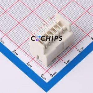 HC-XAD-2*6AW-05 Wire-to-Board Pin Header Bent Lead Through Hole,P=2.5mm Connector 2x6P 2.5mm Right Angle Insert XAD - Product Image 2