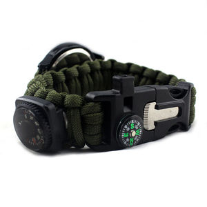 Montres de survie paracorde 550 pour hommes, vente en gros, montre boussole pour randonnée et Shopping en plein air - Product Image 3