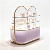 Vitrines de présentation de cosmétiques sur mesure, armoires à parfums modernes, vitrines de rangement et de présentation pour la vente au détail