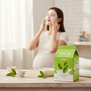 A'pieu Green Tea Milk One-Pack Facial Mask Good Quality Product - Product Image 3