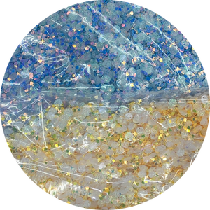 Paillettes Rosa Brillanti a Forma di Cuore, Stella, Punto e Cerchio, Glitter PVC Scintillante per Decorazioni Matrimoniali e Artigianato - Product Image 6