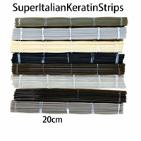 Extensions capillaires thermofusibles 100g - Matériau Keratine, style large tendance, fusion rapide, tenue ferme, sûres pour usage en salon et personnel