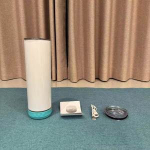 Vaso Térmico de Acero Inoxidable con Aislamiento al Vacío de 20oz para Sublimación, con Altavoz Bluetooth y Tapa para Botella de Agua, Mantiene la Temperatura de 6 a 12 Horas - Product Image 3