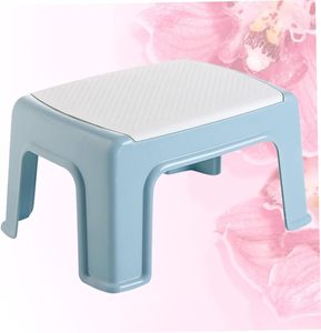Stackable Non-Slip Plastic Shoe Changing <b>Stool</b> - Reinforced Thickened Step <b>Stool</b> for Entryway Bathroom and <b>Bedroom</b> Use - Product Image 3
