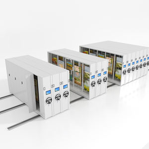 High Density Steel Mobile Shelving for <strong>Library</strong> School and Government Metal Mobile Shelving Office Furniture Metal Filing <strong>Cabinet</strong> - Product Image 6