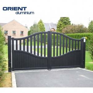 Puertas de Privacidad de Aluminio para Propiedades, Puertas Automáticas Eléctricas para Entrada de Vehículos, Puertas Batientes Dobles de Aluminio, Precio de Puertas Correderas - Product Image 1