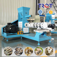 Machine extrudeuse d'aliments pour animaux de grande capacité, machine à granulés pour aliments pour chiens, machine à granulés pour aliments pour bétail, machine à fabriquer des granulés pour aliments pour poissons pour la ferme
