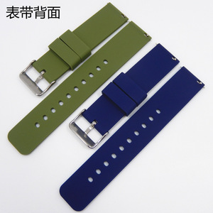 Correa de Reloj de Silicona de 18mm 20mm 22mm, Liberación Rápida, Suave y Transpirable, Correa de Repuesto para <span class=keywords><strong>Huawei</strong></span> GT5 Galaxy Watch 7, Venta al Por Mayor - Product Image 4