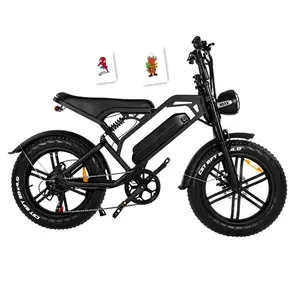 1000w 48v High Performance Electric Bicycle 1000W Pro With Fat tire Electric Fat Bike V20 Bike Fat