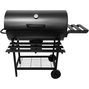 Modern Dış Mekan Partisi Elektrikli Izgara ve Döner Seti Kömürlü Barbeküler Çelik Varil Barbekü Izgarası Tavuk Döndürme Özelliğiyle - Product Image 2