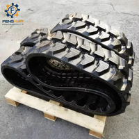 450X86X53 450X81X78 230X72X47 230X72X46 230X48X88 chenilles en caoutchouc pour chargeuse compacte pleine grandeur systèmes d'entraînement chenilles en caoutchouc pour excavatrice