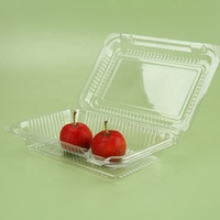 Conteneur à sushi à emporter personnalisé, boîte d'emballage rectangulaire en plastique pour sashimi, qualité alimentaire, échantillon gratuit, directement de l'usine