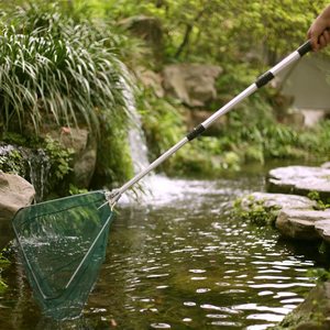 Poteau télescopique léger en <span class=keywords><strong>aluminium</strong></span> de 150cm, Tubber pliable, filet d'atterrissage de pêche - Product Image 5