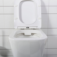 Ensemble complet de toilettes de luxe en deux pièces à suspension murale en céramique blanche moderne OEM BF2470 en vente-Articles sanitaires de salle de bain chinois