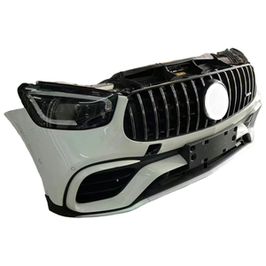 Pare-chocs avant en ABS d'<span class=keywords><strong>occasion</strong></span> pour <span class=keywords><strong>Mercedes</strong></span>-Benz GLC63 X253 Surround GLC43 Ventilateur électronique <span class=keywords><strong>CLC</strong></span> Grill Intake & Anti-Collision Beam - Product Image 4