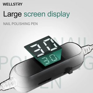 WELLSTRY <span class=keywords><strong>Manucure</strong></span> Nail Tools <span class=keywords><strong>Lime</strong></span> <span class=keywords><strong>Electrique</strong></span> Ongle 30000RPM Pulidora Unas Perceuse à ongles électrique portable - Product Image 3