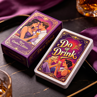 Cartes à collectionner TCG/CCG personnalisées pour adultes, avec impression sur mesure, thème 'Do or Drink', édition limitée, accessoires de jeu avec boîte pour couples