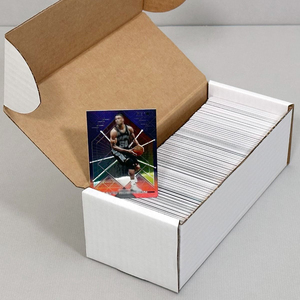 Boîte d'expédition rigide en carton ondulé recyclable, avec lamination brillante/mate personnalisée, pour le rangement des cartes à collectionner de baseball - Product Image 4