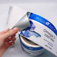 Fabricant d'étiquettes pour compléments alimentaires en grande série, étiquettes d'emballage pour machine d'étiquetage haute vitesse