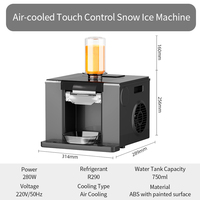 Elektrische IJscrusher 280W Snelle Koeling Sneeuwkegelmachine Smoothie Maker Huishoudelijke Elektrische IJs Shaver Machine