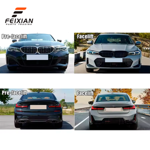 Kit carrosserie LCI 340D pour BMW Série 3 G20 <span class=keywords><strong>2022</strong></span>- : Pare-chocs, diffuseur arrière, embouts d'échappement, calandre, feux – Pièces de carrosserie pour transformation G20 en LCI Facelift - Product Image 3