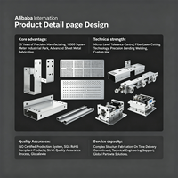 Caja Metálica para Computadora Industrial, Panel Metálico Estampado, Chasis Personalizado de Aluminio, Fabricante OEM, Fabricación de Chapa Metálica