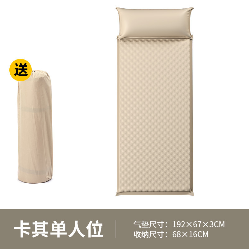 Point ondulé simple 3cm kaki