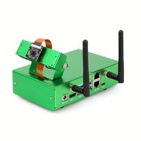 Jetson Orin NX Super 8GB Linux OS Boîtier de caméra intelligent embarqué Carte de développement de vision IA avec deux ports réseau