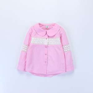 เสื้อเชิ้ตฮาวายแบบเรียบสำหรับเด็กผู้หญิงจากซัพพลายเออร์จีน - Product Image 1