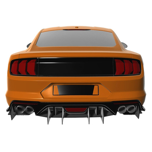 Ford Mustang GT 2018-2023 için araba arka tampon altı spreyi difüzör gövde kiti tampon koruyucu kapak araba aksesuarları - Product Image 1