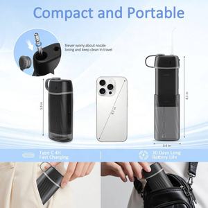 <span class=keywords><strong>Irrigador</strong></span> Bucal Eléctrico Portátil IPX7 de 160 ml <span class=keywords><strong>Recomendado</strong></span> por Dentistas, <span class=keywords><strong>Irrigador</strong></span> <span class=keywords><strong>Dental</strong></span> Inalámbrico Recargable de 2000 mAh - Product Image 3