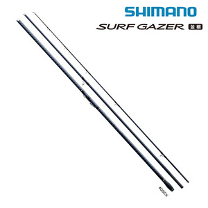 Caña de Pescar Surf Gazer de 4m, Fibra de Carbono, Acción Media-Rápida, para Agua Salada, 3 Secciones, Anillas SIC Negras - Product Image 2