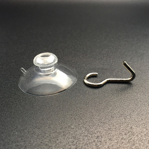 High Quality Hookei Strong Vacuum Suckers <b>Silicone</b> Suction Cup with Hook for Home Decor - Product Image 5