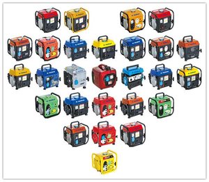 Máy phát điện xăng di động nhỏ gọn 650W, 2 thì, làm mát bằng không khí, bình nhiên liệu 4L, 220V/110V, thời gian hoạt động 4 giờ - Product Image 4